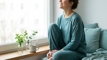Breathing easily by a window, natural ways to clear a blocked nose