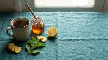 Home remedies for cold and cough: honey, ginger, tulsi and lemon